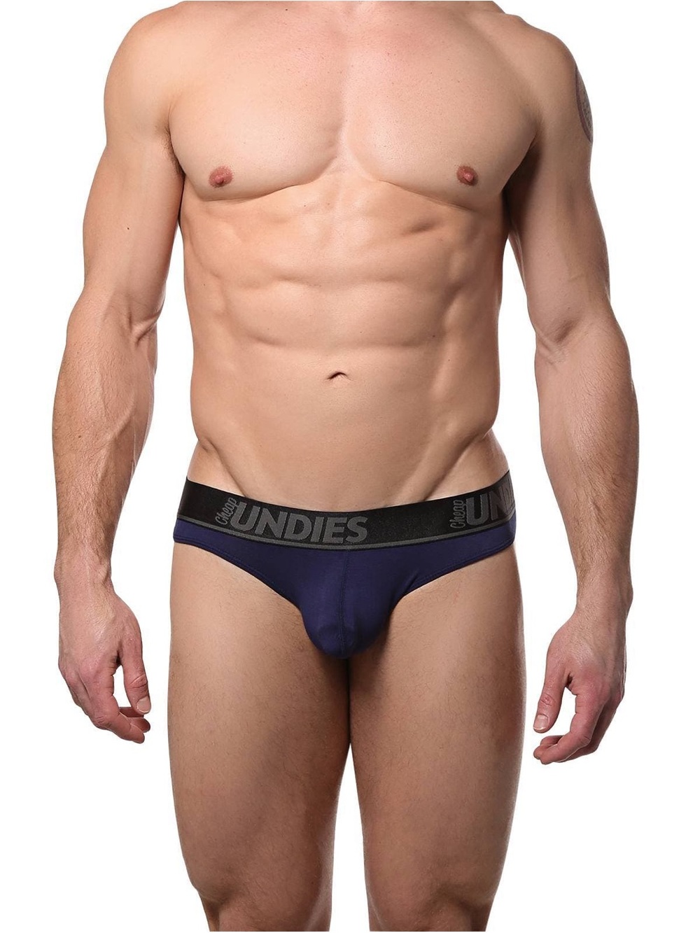 CheapUndies Navy Blue Modal Thong XXL